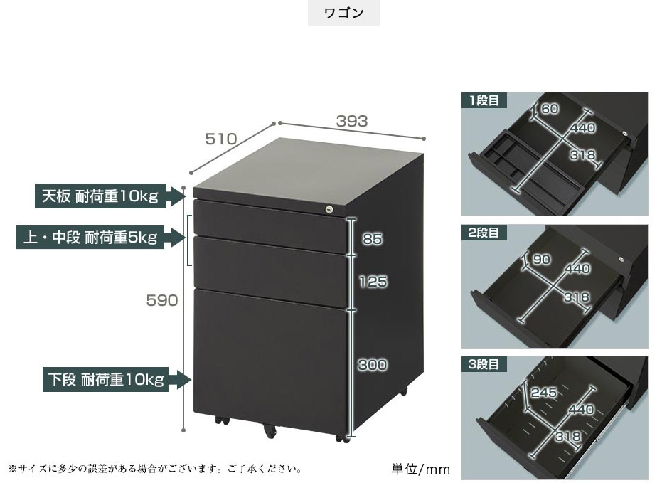 オフィスデスク PESPA2.0　サイズ