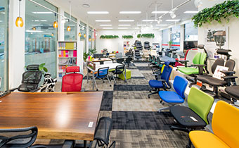 オフィスコム 天満橋ショールーム