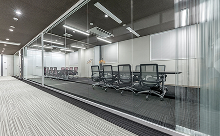 ガラスパーテーション