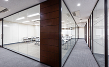 ガラスパーテーション