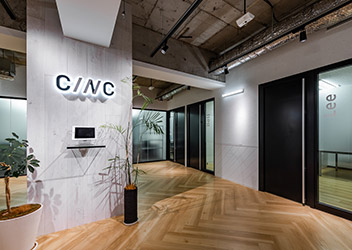 株式会社CINC様 エントランスデザイン