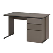 オフィスデスク 片袖机 幅1200×奥行700×高さ700mm ✓