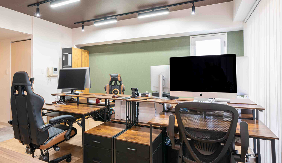 株式会社ベーイック様 改装後の店舗内