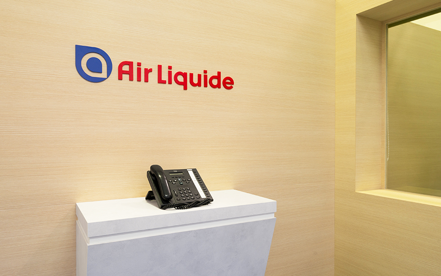 日本エア・リキード合同会社様 エントランス