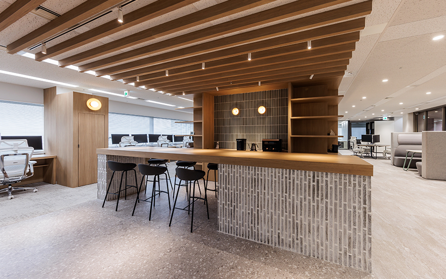 ガイオ・テクノロジー株式会社様 カフェスペース