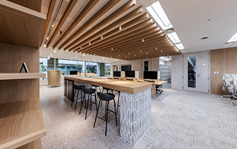 ガイオ・テクノロジー株式会社様 カフェスペース