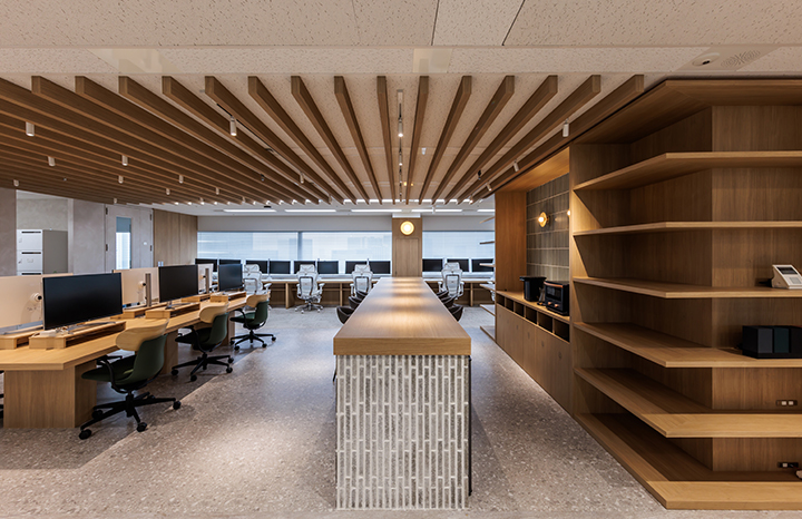 ガイオ・テクノロジー株式会社様 カフェスペース