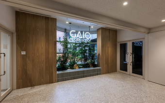 ガイオ・テクノロジー株式会社様 エントランススペース