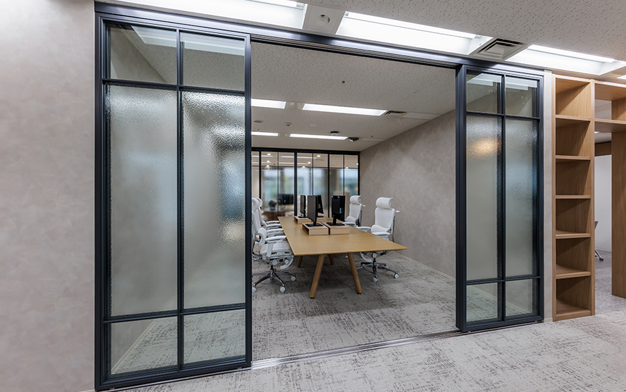 ガイオ・テクノロジー株式会社様 フリーアドレススペース