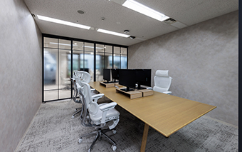 ガイオ・テクノロジー株式会社様 フリーアドレススペース