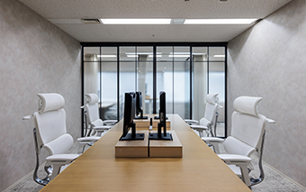 ガイオ・テクノロジー株式会社様 フリーアドレススペース