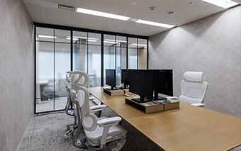 ガイオ・テクノロジー株式会社様 フリーアドレススペース