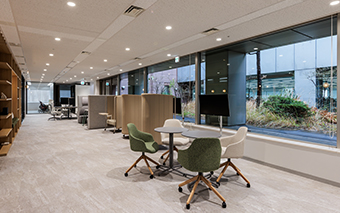 ガイオ・テクノロジー株式会社様 リフレッシュスペース