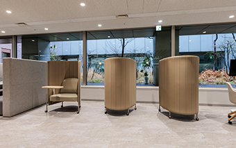 ガイオ・テクノロジー株式会社様 リフレッシュスペース