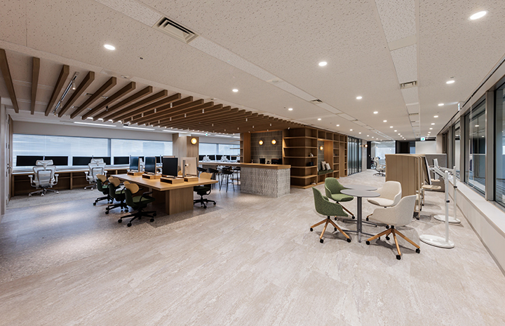 ガイオ・テクノロジー株式会社様 リフレッシュスペース