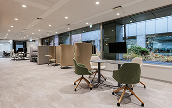 ガイオ・テクノロジー株式会社様 リフレッシュスペース