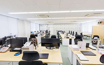 非破壊検査株式会社様 ワークスペース