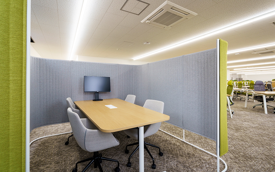 日本ハムマーケティング株式会社様 ミーティングスペース