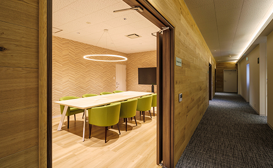 日本ハムマーケティング株式会社様 プレゼンテーションスペース