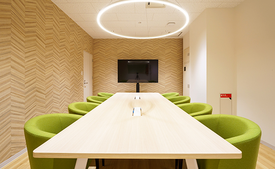 日本ハムマーケティング株式会社様 プレゼンテーションスペース