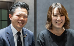 富士市役所産業交流部産業政策課 松葉様 / 株式会社JOINX 齊藤様