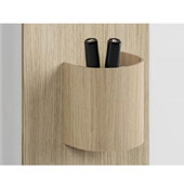 マグネット付き木製ペントレー