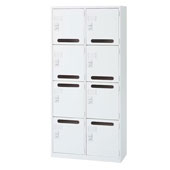 パーソナルロッカー 2列4段