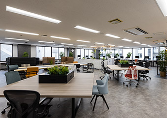 ワークスペース オフィスコム湘南藤沢ショールーム×STAY UP様