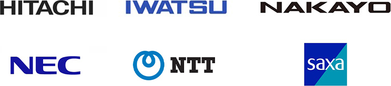 取り扱いメーカー ⼀覧