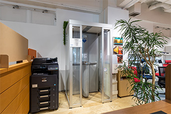 喫煙ブースsf2000x導入事例