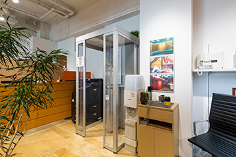 喫煙ブースsf2000x導入事例