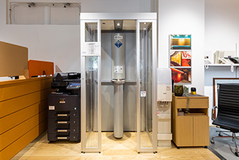 喫煙ブースsf2000x導入事例